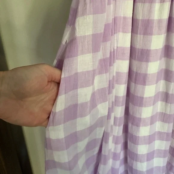 Pink City Prints Lilac Gingham Lolita Dress. S. EUC. - Picture 9 of 10